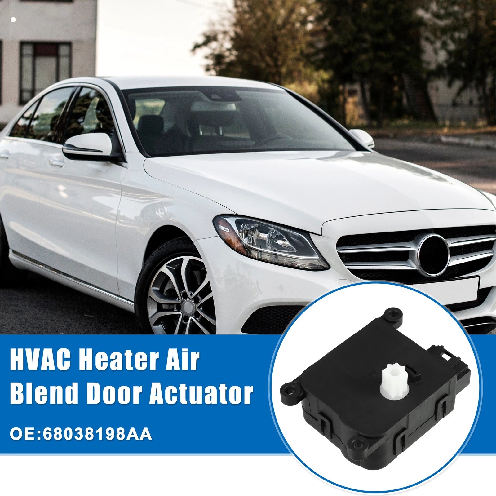 HVAC Heater Blend Door Actuator for Dodge Journey (2009–2019) No. 68038198AA