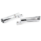Chrome CNC Footpeg Footrest for Harley Dyna FXSB FXCW FXS Sportster XL1200 (2012-2017)
