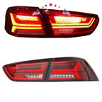 Set of 2 LED Tail Lights for Mitsubishi Lancer EVO X (2008–2017)