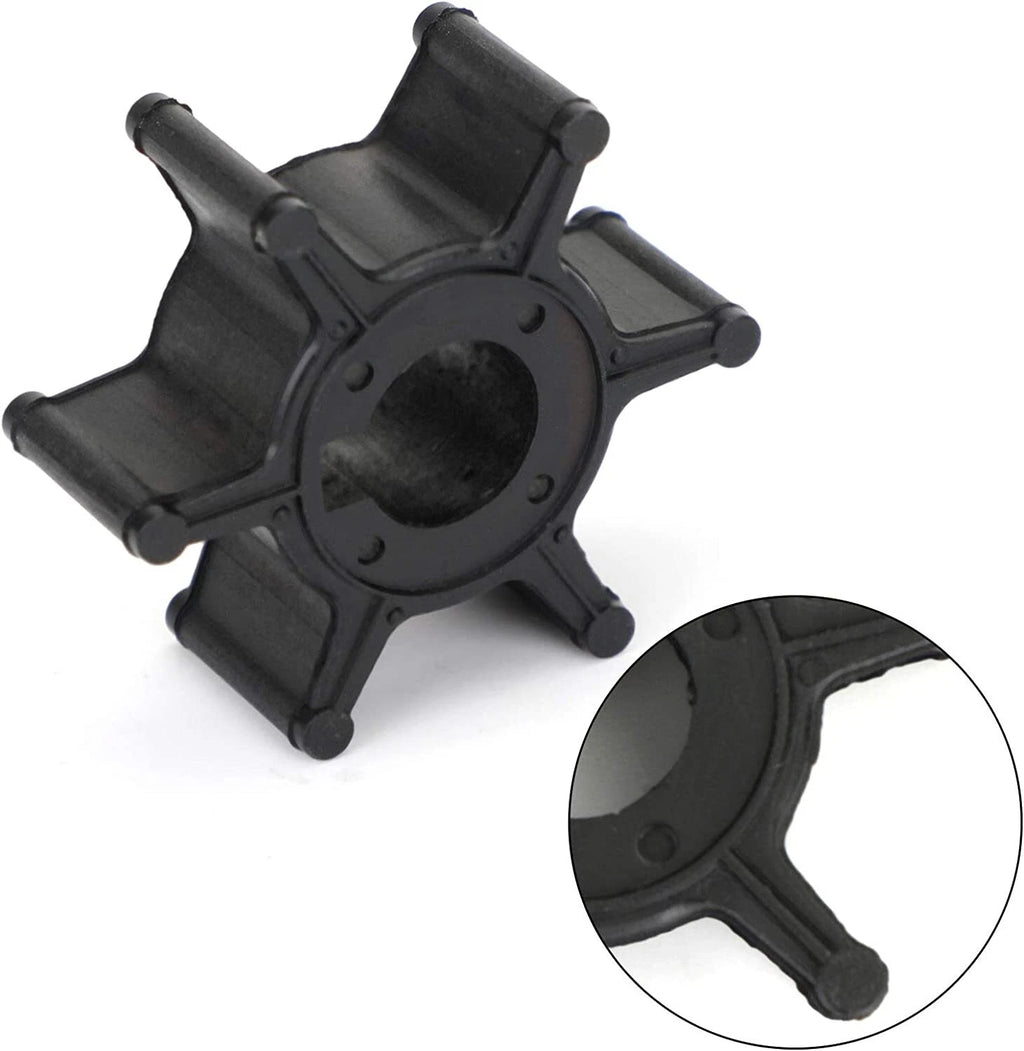Water Pump Impeller with Pin for Yamaha 2.5hp 4-Stroke (1999–2005) 6L5-44352-00