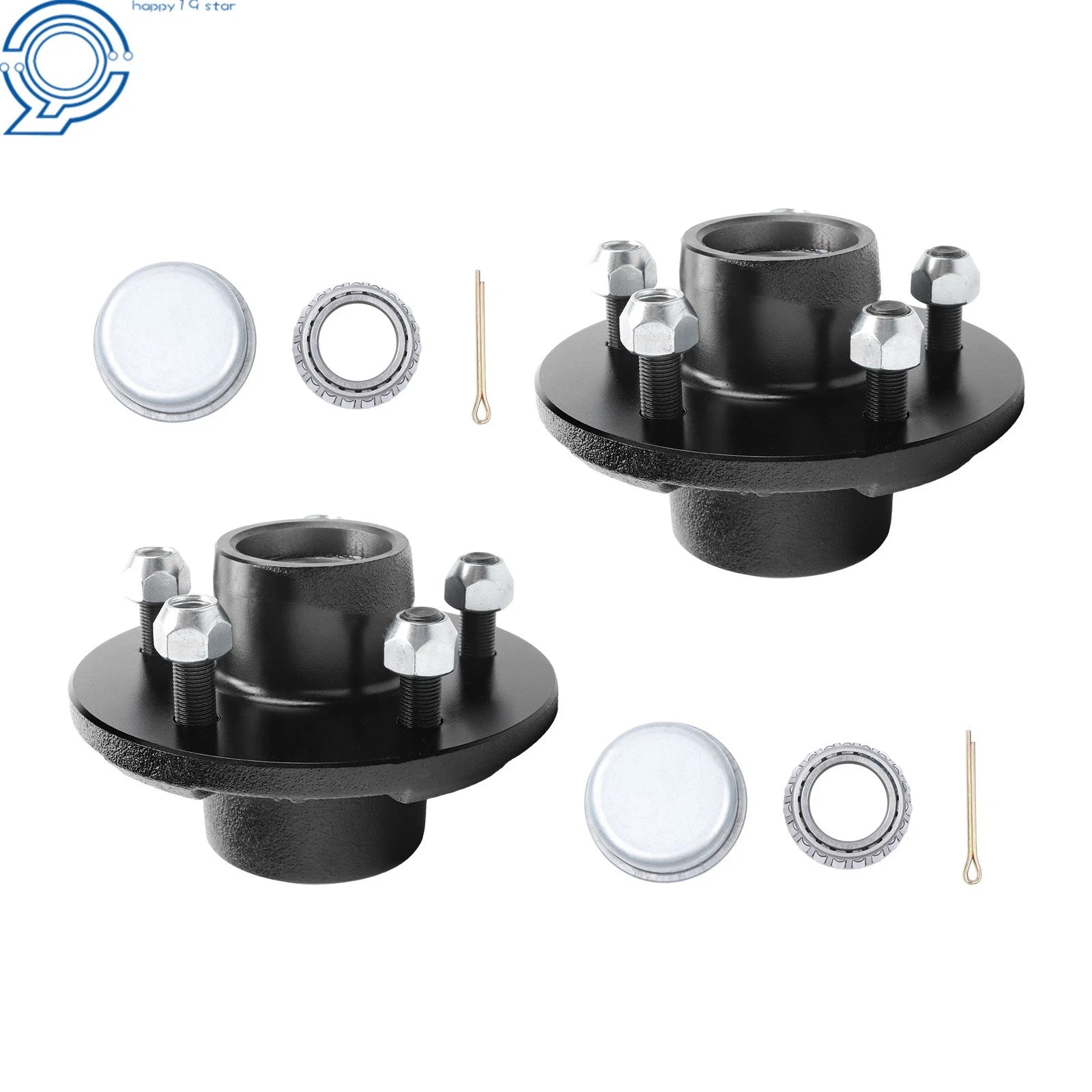Trailer Bearing Kit for 5 Bolt Hubs (4-1/2 Inch Circle)