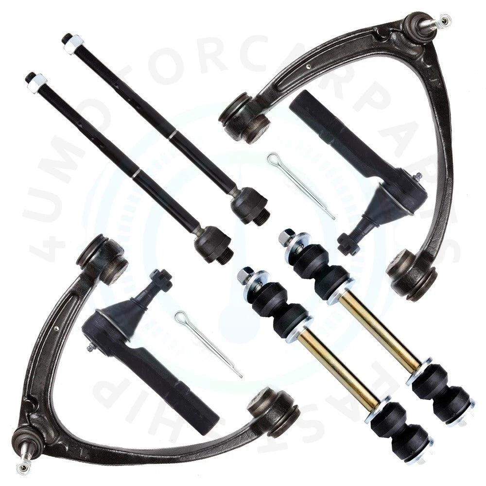 Set of 8 Front Upper Control Arms for GMC Yukon Sierra 1500, Chevy Tahoe