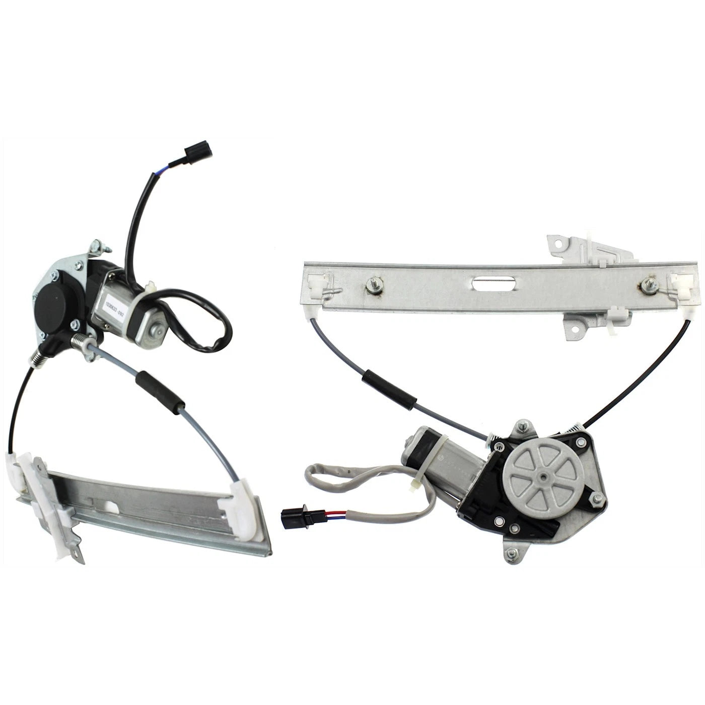 Set of 2 Window Regulators for Rear Glass Driver & Passenger Side