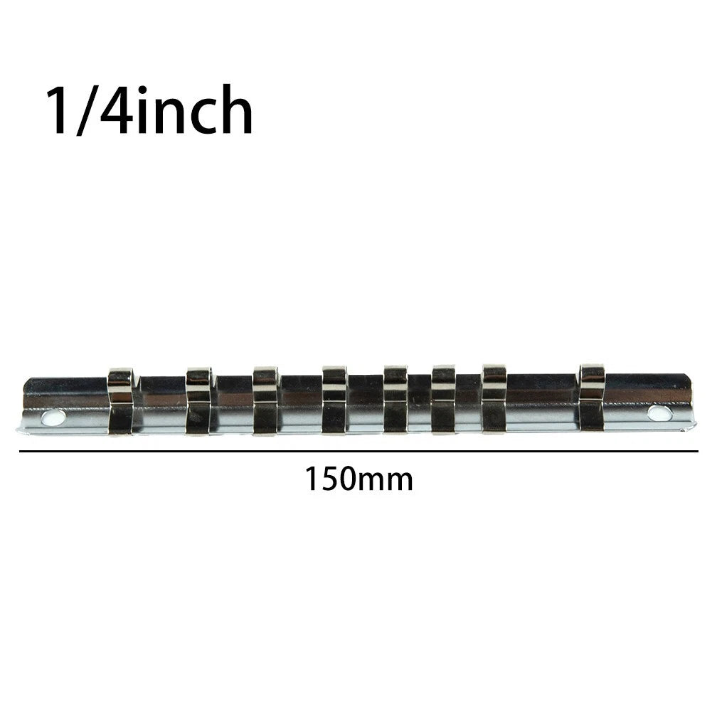 Socket Rack Holder for Tool Organizer Storage (1/4, 3/8, 1/2 inch)