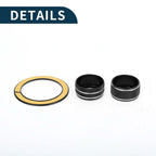 Set of 4 Media Tune Engine Start Mirror Knob Covers for Subaru WRX (2022–2023)