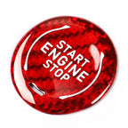 Red Engine Start Stop Button Trim for Cadillac XT4 XT6 CT5, Chevrolet, GMC