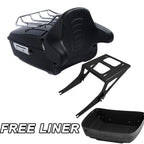 Trunk Rack Backrest Pad for Harley Fat Boy FLST (2008–2016)