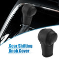 Gear Shifting Knob Cover Trim for Nissan Rogue (2008–2013) Faux Leather Black