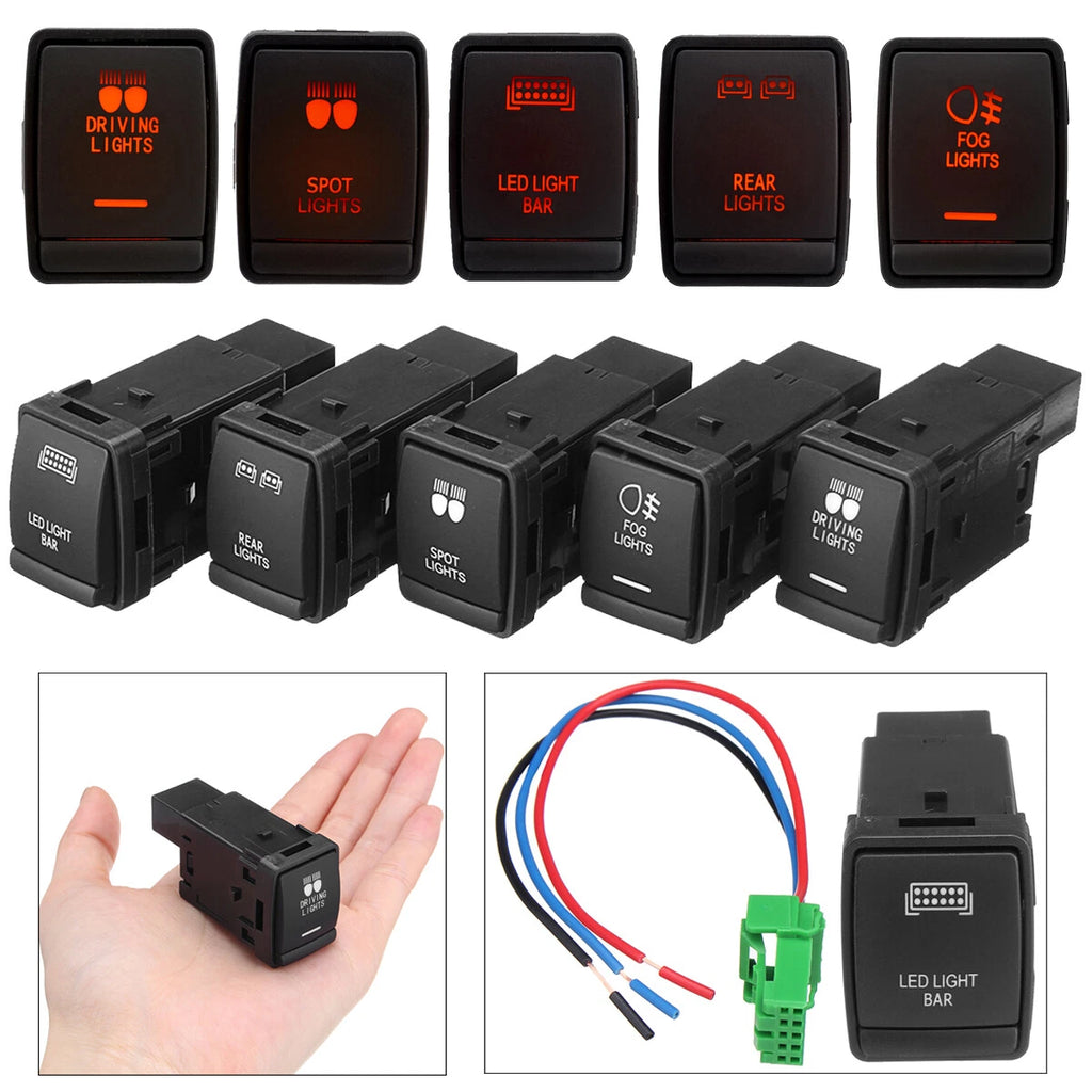 LED Push Switch Button for Nissan Sentra (2015–2018), Altima (2013–2018)