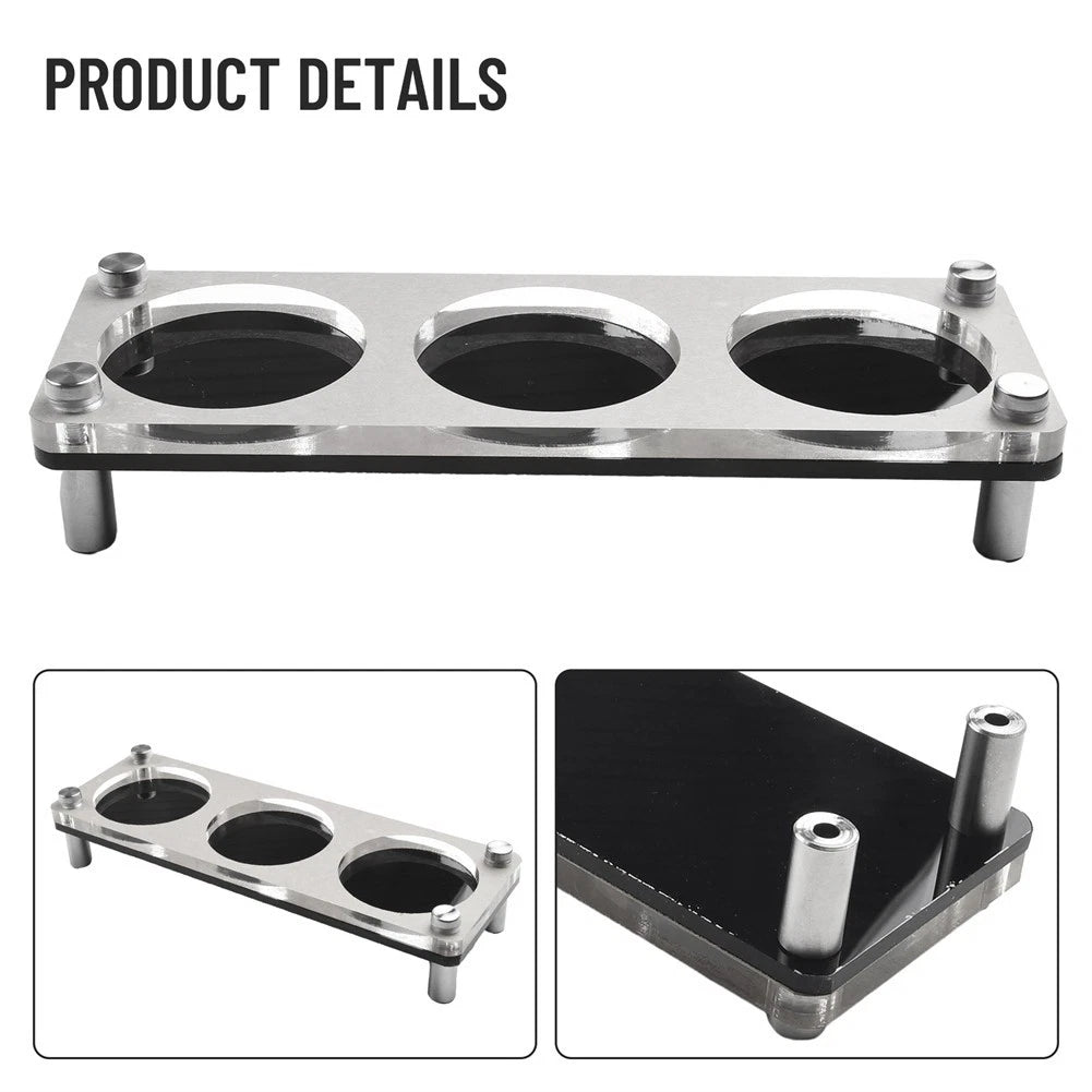 2 Layer Coffee Tools Organizer Stand for Home Baristas and Cafe Use