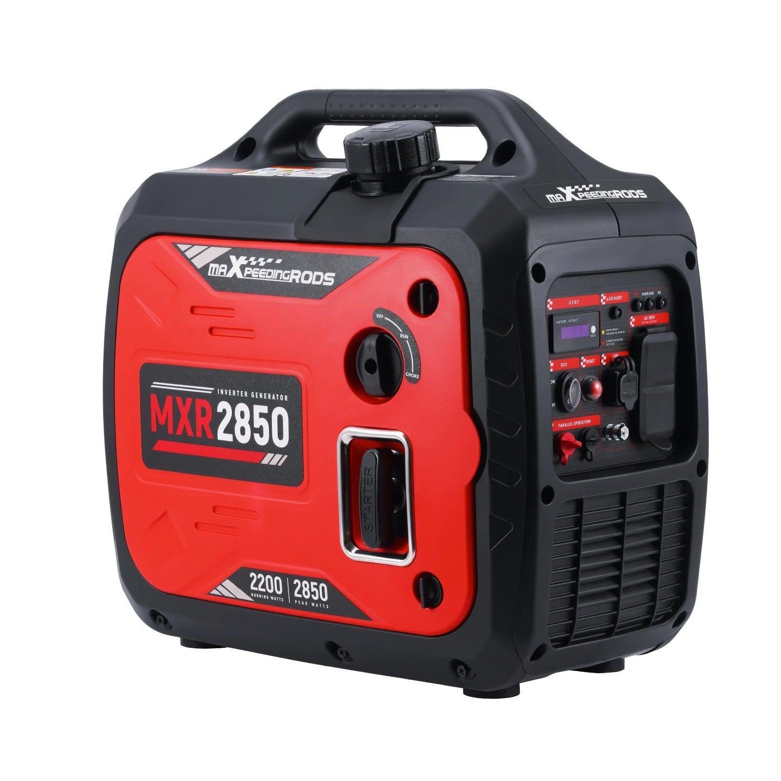 Portable Inverter Generator 2850W Gasoline Powered (60dB)