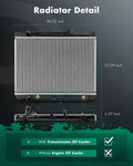 Aluminum Radiator for Suzuki Grand Vitara 2.5L V6 (2000–2005) 2430