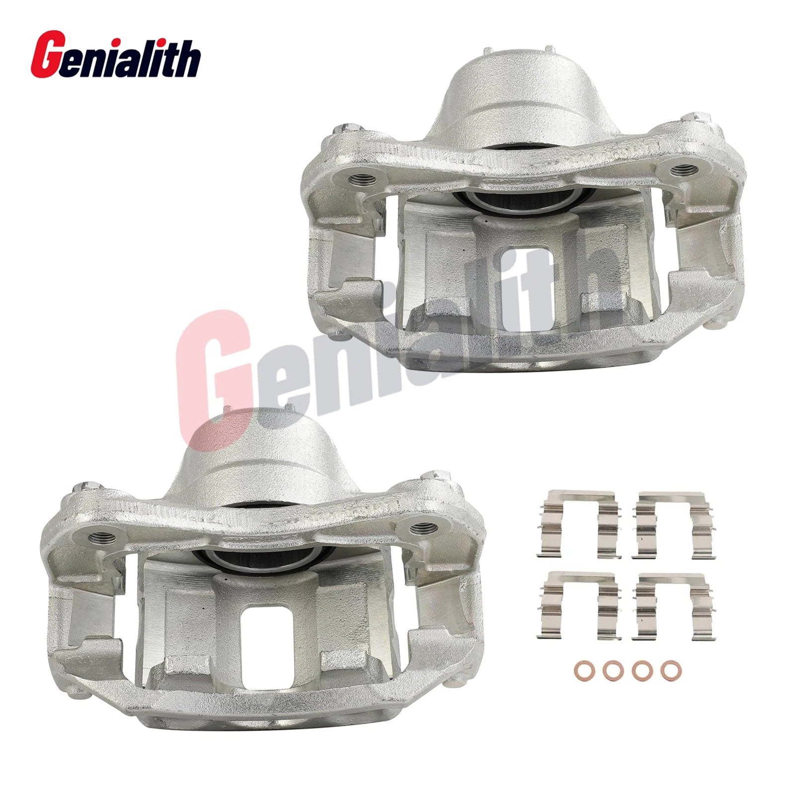 Front Left & Right Brake Caliper w/ Bracket for Kia Rio Dodge Attitude