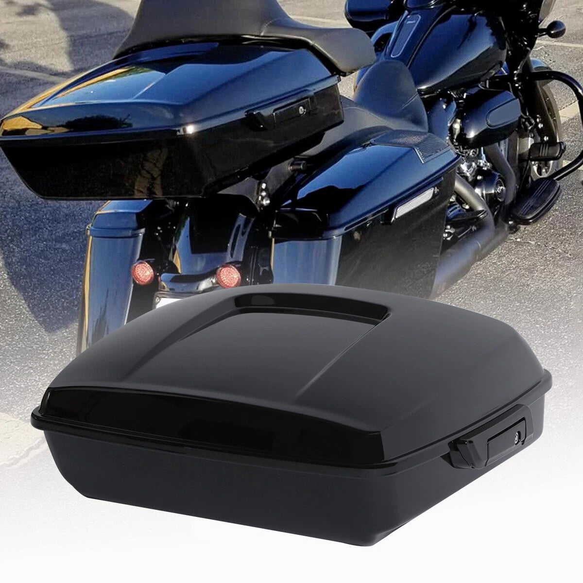 Chopped Trunk Pad for Harley Street Glide (1997–2008)