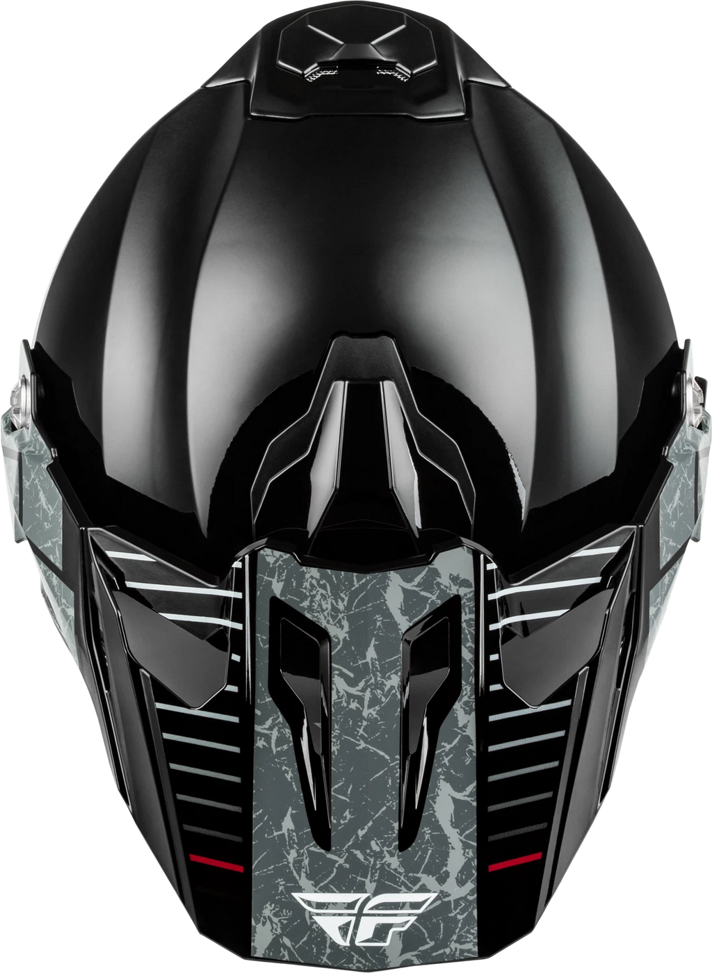Fly Racing Trekker Full-Face Helmet for Adults X-Large (Black/Grey)