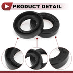 Set of 5 Rotary Shaft Oil Seals 28x47x10mm Nitrile Rubber 70 Durometer