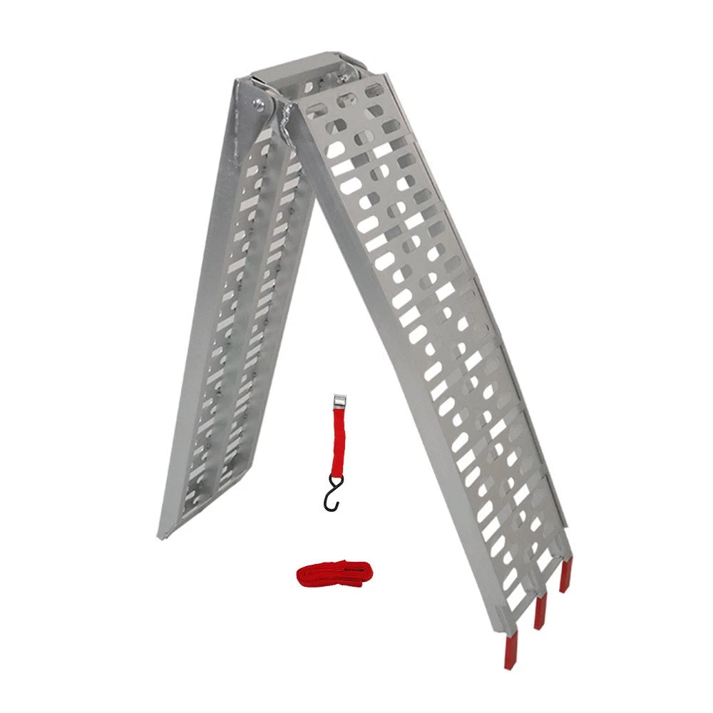 7.5' Aluminum Folding Loading Ramp for Motorcycle ATV UTV (2010â2023)