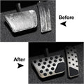 Stainless Steel Gas Brake Pedal Covers for Jeep Wrangler (2007-2017)