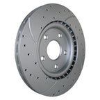 Set of 2 Front Drilled 330mm Brake Rotors for Chrysler Dodge Ram VW