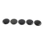 Set of 5 Door Handle Push Button Knobs Cover Trim for Jeep Wrangler JK (2007–2017)