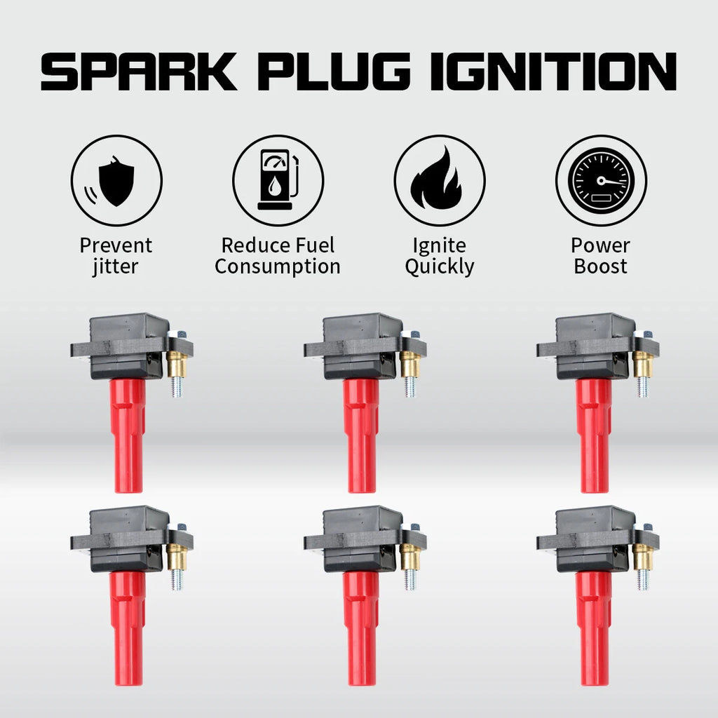 6X Ignition Coils for Subaru Legacy Outback Tribeca B9 3.0L 3.6L UF287