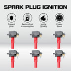 6X Ignition Coils for Subaru Legacy Outback Tribeca B9 3.0L 3.6L UF287