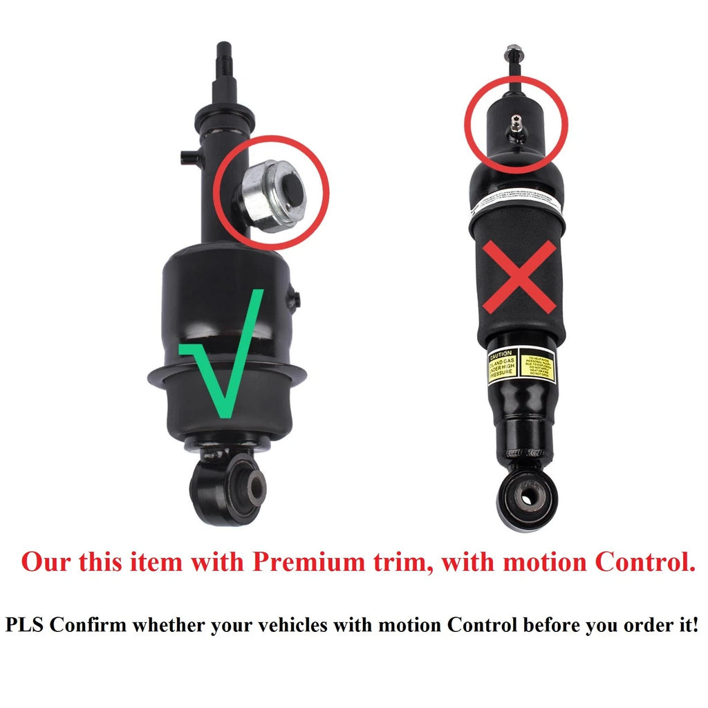 Pair Rear Air Suspension Shocks for Infiniti QX56 QX80 (2011–2021)