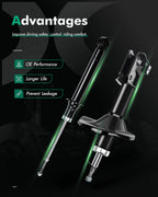 Front Rear Shocks Struts for Mitsubishi Galant (1999–2003)