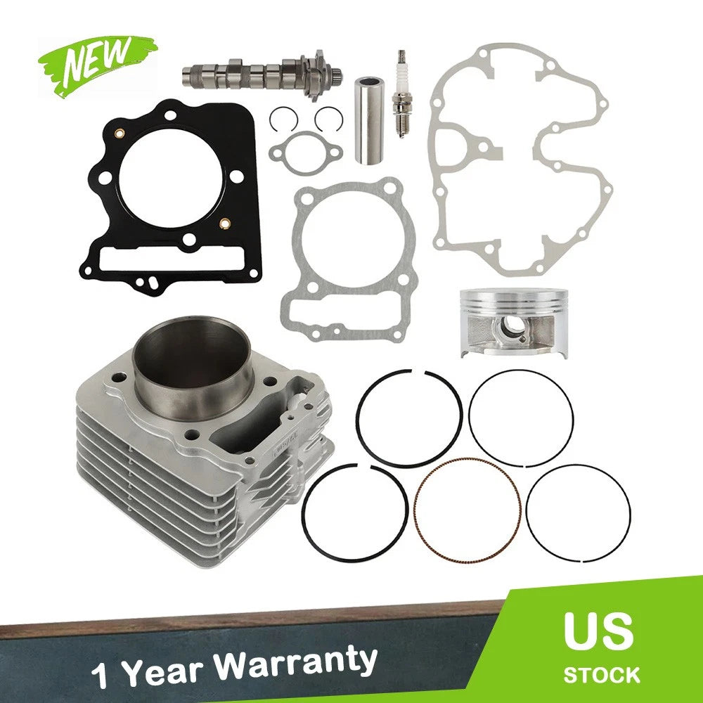 Top End Rebuild Kit with Cylinder, Piston, Gasket, Camshaft for Honda TRX400EX (1999–2008)