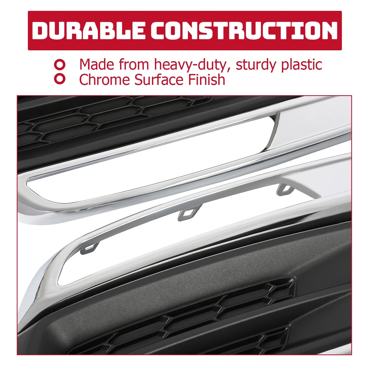 Fog Light Covers for Chevrolet Cruze (2015-2016)