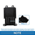 Power Window Switch for Honda CR-V 2006-2011 (Passenger Side)
