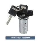 Set of 1 Ignition Switch Lock Cylinder W/Keys for Chevy C1500 C2500 (1991–1994)