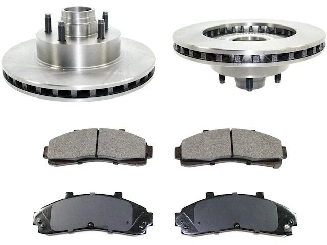Front Brake Pad and Rotor Kit for Mazda B3000 (1998–2003) PK984QC