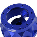 J2 6-Bolt Aluminum Steering Wheel Hub Adapter for Civic Integra (1992–2001)