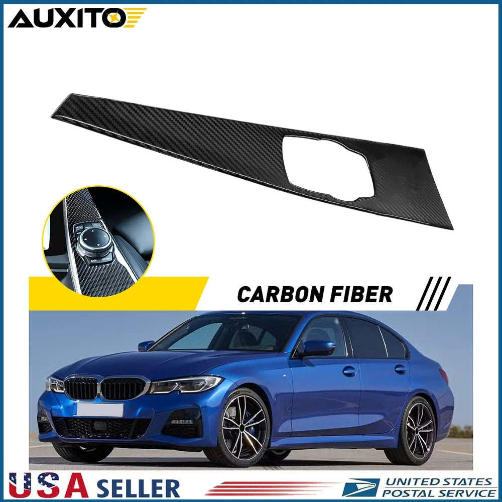 Real Carbon Fiber Multimedia Panel for BMW 3 4 Series (F30 F34)