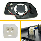 Mirror Glass Turn Signal Driver Side LH for Chevy GMC Cadillac (2003–2007)
