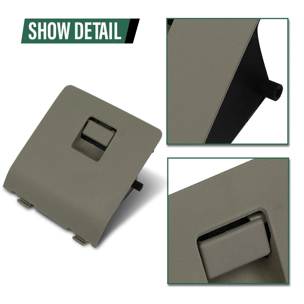 Dash Storage Cubby for Ford F250 F350 Super Duty (2005–2007) Gray
