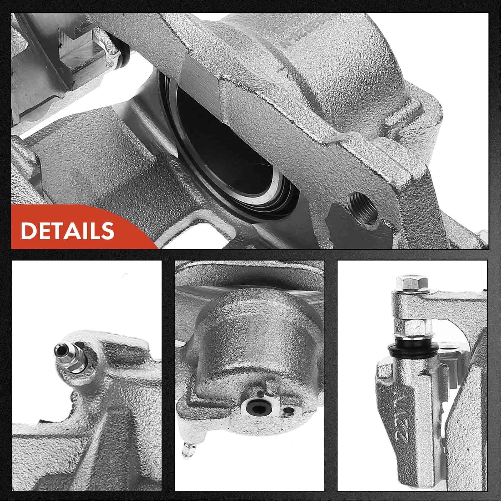 Ceramic Brake Pad & Caliper Front Rear for Pontiac Vibe (2009-2010)