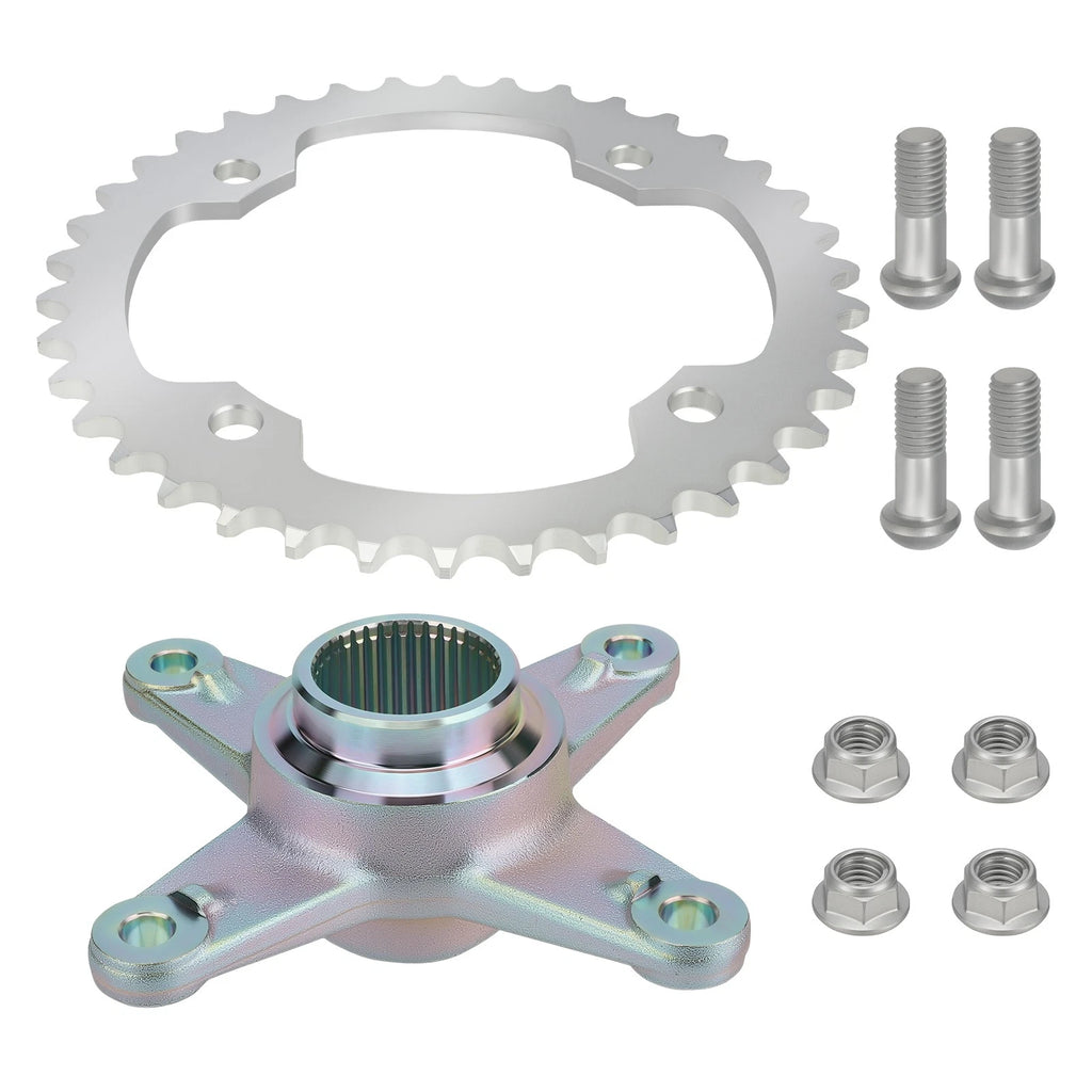 38T Rear Sprocket Hub Set for Yamaha Raptor 250 350 (2004–2013)