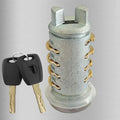 Door Lock Cylinder w/ 2 Keys for Fiat Doblo, Doblo Cargo, Panda, Punto