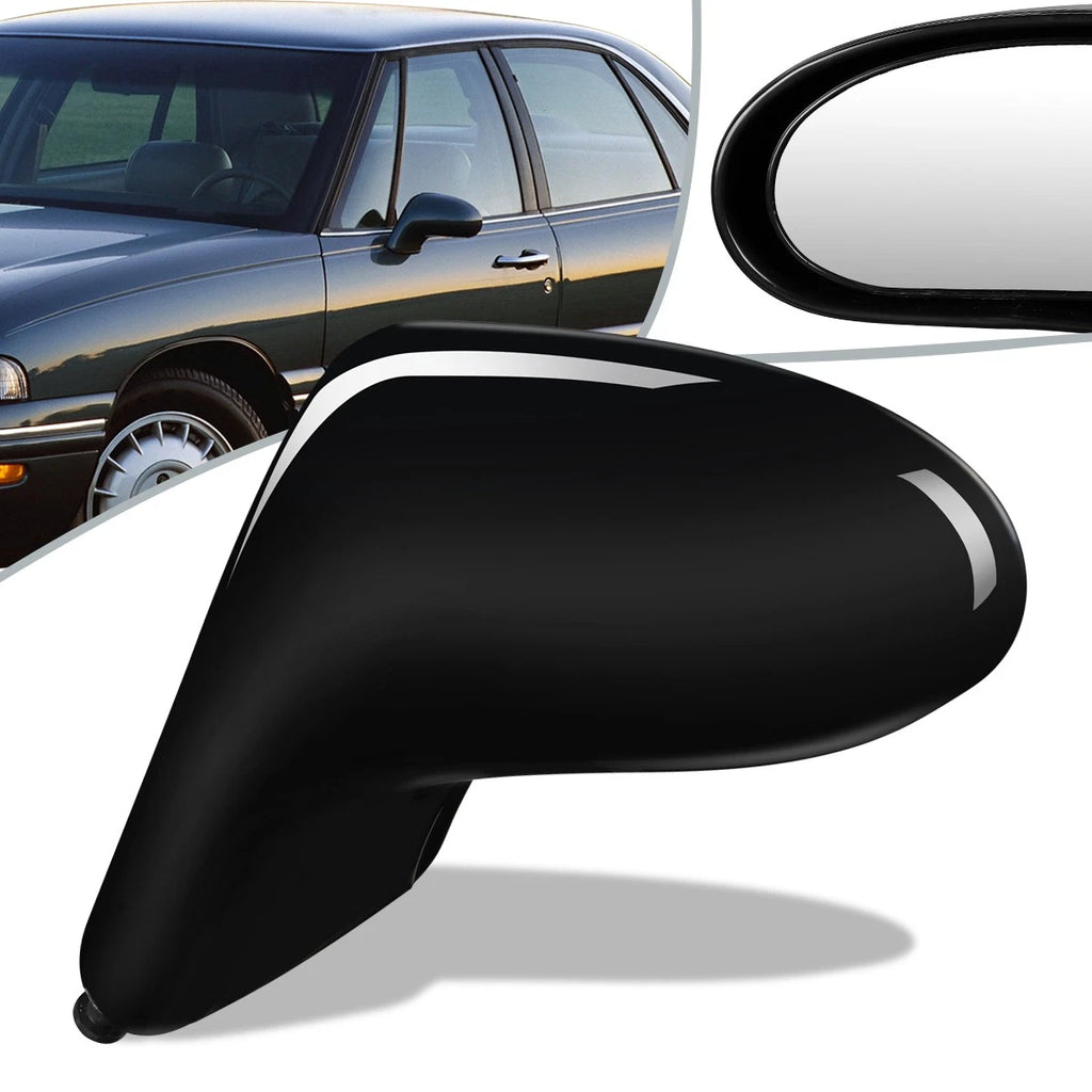 Left Manual Side Door Mirror for Buick LeSabre, Oldsmobile 88 (1992–1999) GM1320201