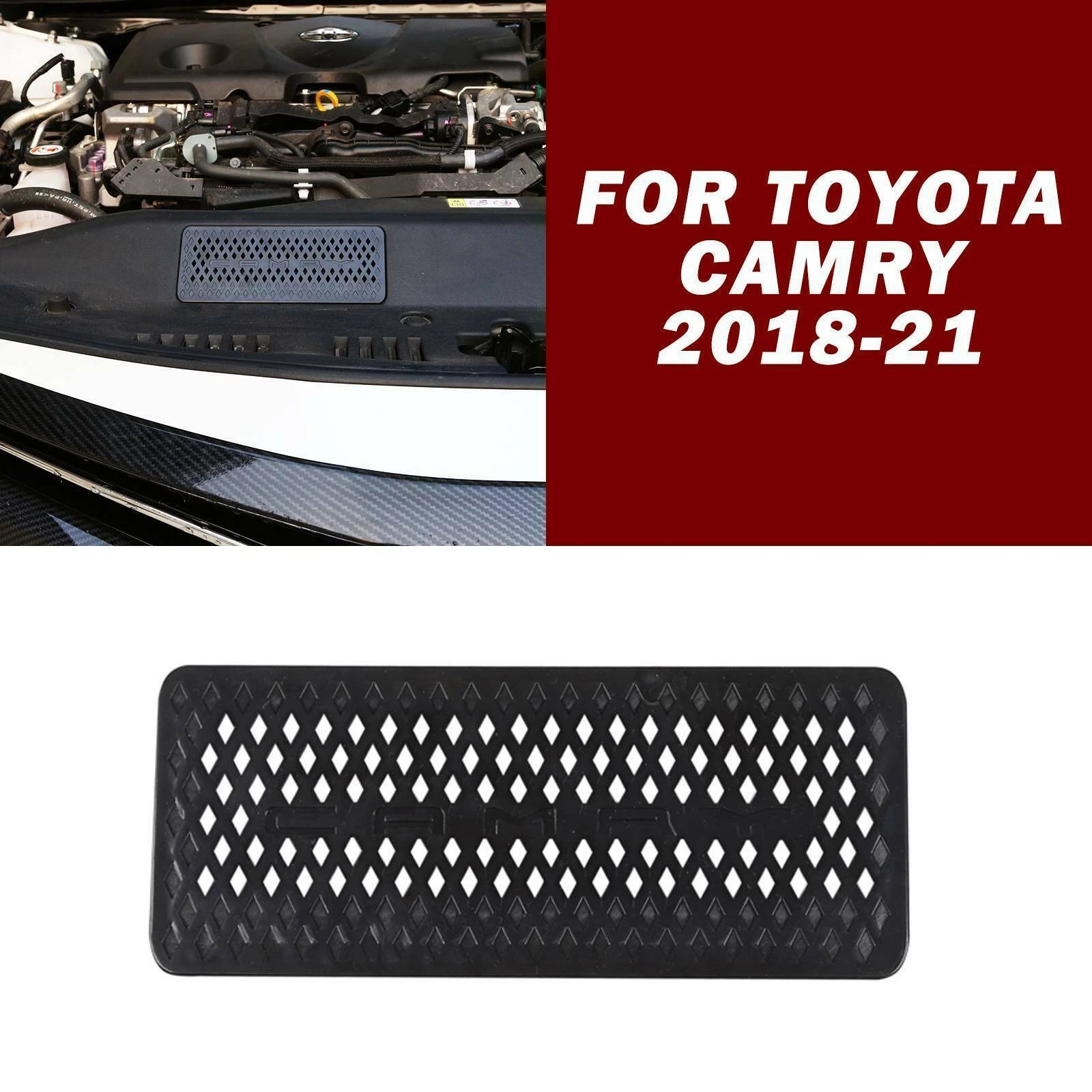 Engine Air Intake Dustproof Cover Trim for Toyota Camry (2018–2021)