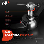 2X Front Upper Control Arm Ball Joint for Chevy Silverado 1500 (2007-2018)