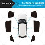 Magnetic Car Window Sun Blind Shade Mesh for Mazda CX-8 (2018–2023)
