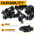 Set of 1500 Bumper Clips for Auto Car Plastic Rivets