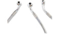 Drag Specialties Extended Stainless Steel Front Brake Line Kit for Harley