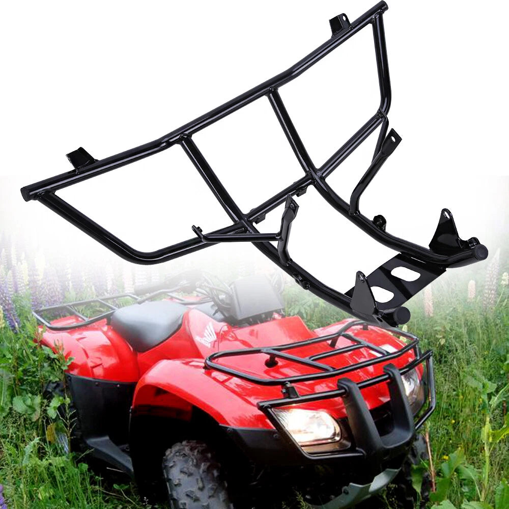 Black Front Bumper Kit for Honda Recon 250 TRX250 TE TM (2007–2024)