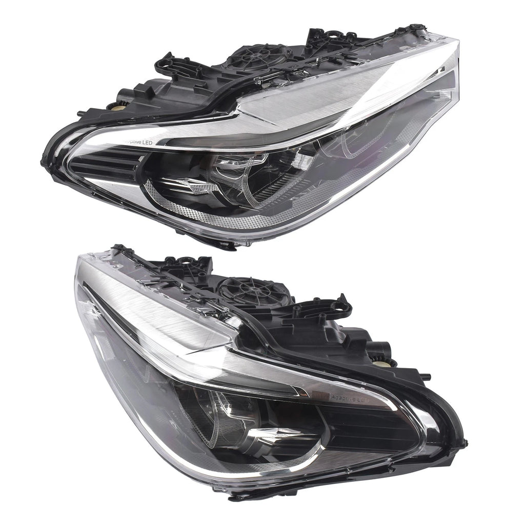 Set of 2 Adaptive LED Icon Headlights for BMW 5 Series G30 G31 M5 540i 530i (2017–2020)