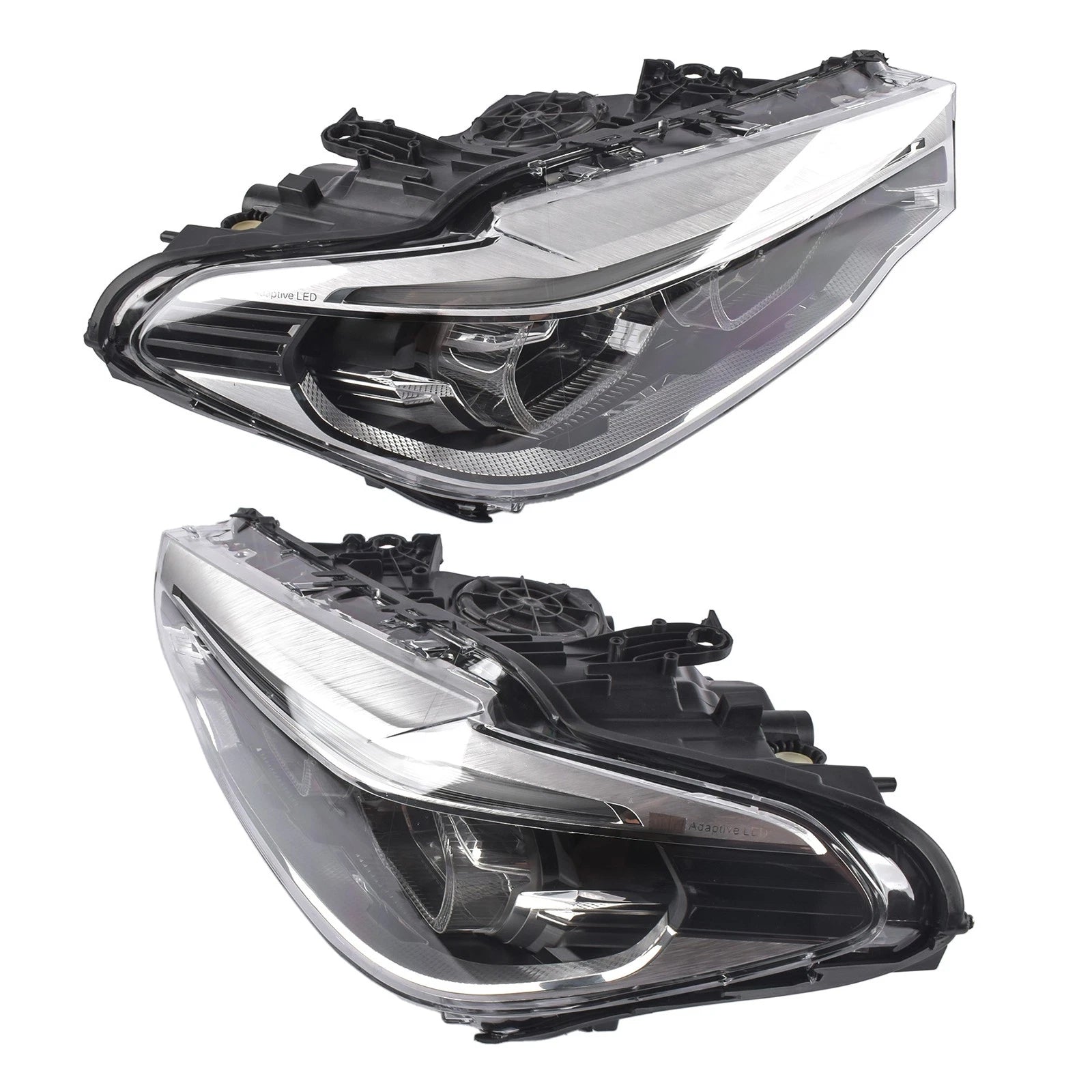 Set of 2 Adaptive LED Icon Headlights for BMW 5 Series G30 G31 M5 540i 530i (2017–2020)