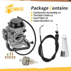 Carburetor Assy & Throttle Cable for Arctic Cat 500 400 (1998–2001) #0470-361 #0470-362